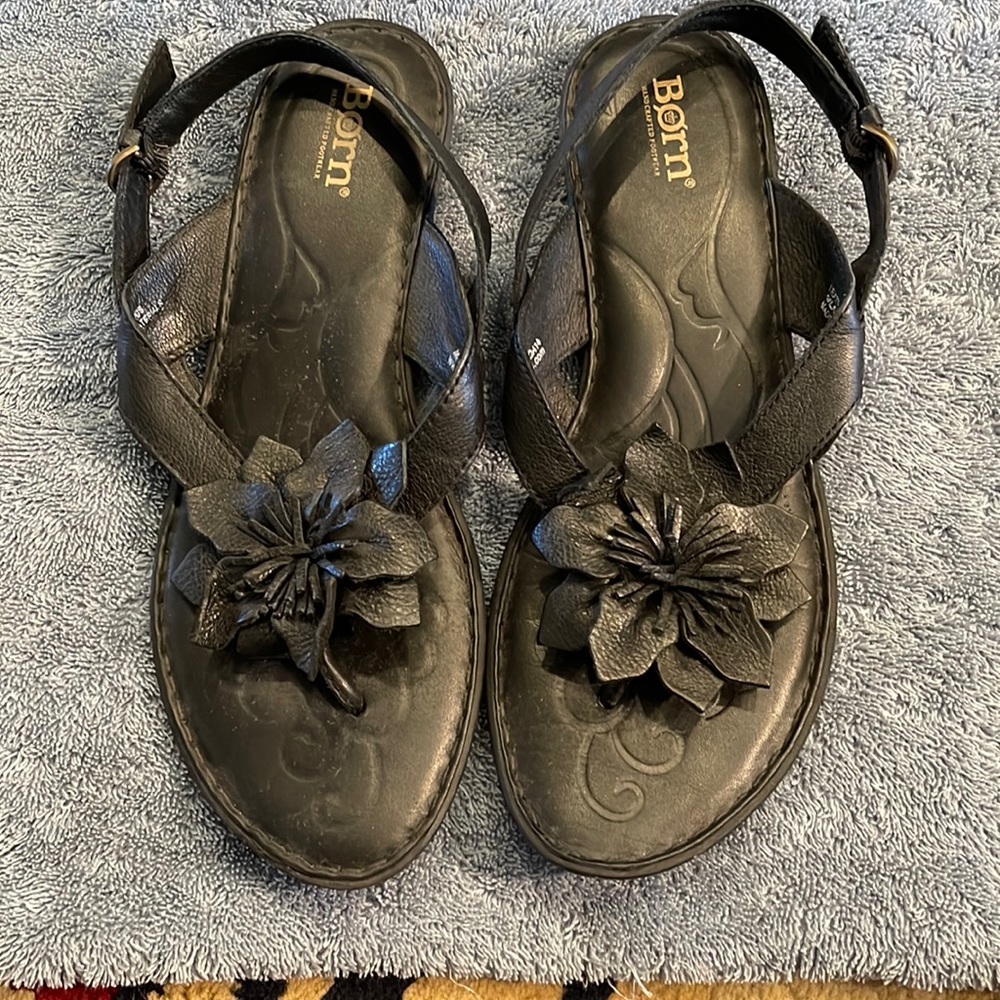 Born sandals. Gently worn with tons of life left
